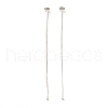 925 Sterling Silver Flat Head Pins STER-F018-01B-3