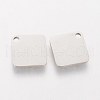 Tarnish Resistant 304 Stainless Steel Charms STAS-Q201-T413-2