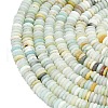Frosted Natural Flower Amazonite Beads Strands G-K389-C29-01-3