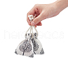 Tree Pattern Burlap Packing Pouches ABAG-PH0002-47-3