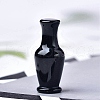 Natural Obsidian Carved Healing Vase Figurines PW-WG21325-08-1