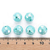 Opaque Acrylic Beads TACR-S154-10F-04-6
