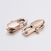 Ion Plating(IP) 304 Stainless Steel Lobster Claw Clasps STAS-F148-15x7-08RG-2