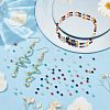  2 Strands Natural Multi-Color Agate Beads Strands G-NB0005-05-5