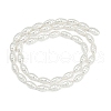 Electroplated Shell Pearl Beads Strands BSHE-Z009-12-3