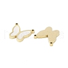 Natural Shell Charms STAS-P366-23B-G-2