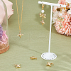 Beebeecraft 6Pcs Rack Plating Brass Pendants KK-BBC0012-56-4