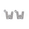 Alloy Pendants ALRI-N039-001W-RS-2