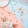 Unicraftale 90Pcs 3 Colors  Alloy Enamel Charms ENAM-UN0001-06-3