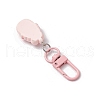 Opaque Resin Rabbit Pendant Decorations HJEW-JM03351-5