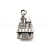 Tibetan Style Alloy Pendants TIBE-L008-55AS-1