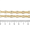 Brass Oval Link Chain Necklaces NJEW-A042-16G-2