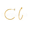 Classic Stainless Steel C-shaped Stud Earrings OR5180-5