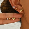 Elegant Stainless Steel Bowknot Stud Earring Sets BX1119-2-2