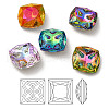 K9 Glass Rhinestone Cabochons RGLA-P036-09A-M-1