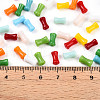 Opaque Colours Glass Seed Beads SEED-N007-P4x8mm-B03-4