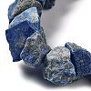 Raw Rough Natural Lapis Lazuli Beads Strands G-P528-A14-01-3