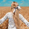 Polyester Stripe Ribbons OCOR-WH0082-267A-7