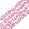 Acrylic Opaque Cable Chains PACR-N009-002G-1