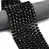 Natural Black Onyx Beads Strands G-P573-A18-01-1