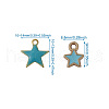 Alloy & Brass Enamel Charm Sets ENAM-TA0001-10-10