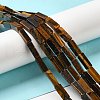 Natural Tiger Eye Beads Strands G-E612-C04-4