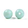 Opaque Solid Color Glass Beads GLAA-N007-8mm-A12-2