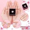  1Pc Rhodium Plated 925 Sterling Silver Adjustable Ring Findings FIND-NB0004-91-5