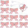 Gorgecraft 10Pcs PU Leather and Iron Design Cartoon Cable Protector DIY-GF0010-43B-1