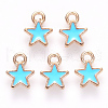 Alloy Enamel Charms ENAM-S121-029-2
