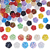 AHADERMAKER Transparent Glass Beads GLAA-GA0002-12-1