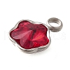 304 Stainless Steel Pendants STAS-Q346-02P-06-3