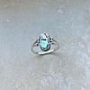 Brass & Paua Shell Finger Rings FS-WG3AD81-01-3