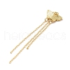 Rack Plating Brass Enamel Pendants KK-M230-29G-3