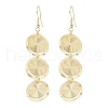 Alloy Dangle Earrings EJEW-S260-01E-G-2