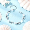 Ocean Series Alloy Conch Link Bracelets BJEW-JB11840-04-1