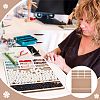Wooden Bead Design Boards WOOD-WH0042-26B-5