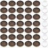 HOBBIESAY 50Pcs Tibetan Style Brass Plain Edge Bezel Cups KK-HY0001-22-1