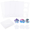 Rectangle Plastic Thin Film DIY-WH0259-56-1