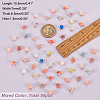 AHADERMAKER 5Pcs Synthetic Coral Connector Charms FIND-GA0004-11-2