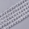 Natural Quartz Crystal Beads Strands G-F596-44-2mm-1