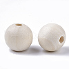 Natural Unfinished Wood Beads WOOD-S651-A16mm-LF-2