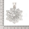 Tibetan Style Alloy Focal Pendants X-LF9727Y-3