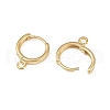 Brass Hoop Earring Findings KK-P310-26B-G-2
