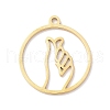 304 Stainless Steel Pendants STAS-Z131-01C-G-1