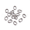 Tarnish Resistant 304 Stainless Steel Jump Rings X-STAS-F221-40P-M-1