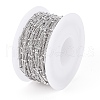 Tarnish Resistant 304 Stainless Steel Curb Chains CHS-I003-A01-A-P-3