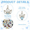 Glass Pendants PALLOY-HY00021-5