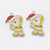 Alloy Enamel Pendants X-EAP017Y-2-1