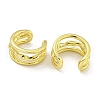 Brass Cuff Earrings for Women EJEW-C104-045G-2